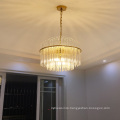 Modern luxury living room lights k9 crystal pendant chandelier